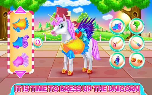 Cute Unicorn Caring & Dressup screenshot 7
