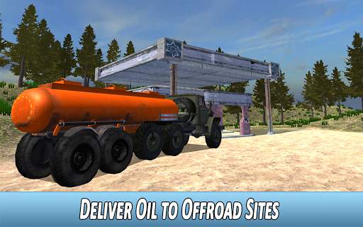 Offroad Oil Truck Simulator screenshot 2