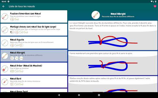Fishing Knots - Nœuds de pêche screenshot 5