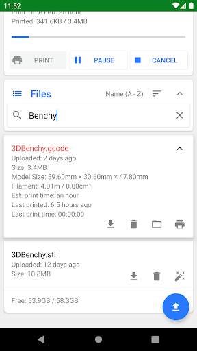 OctoRemote for OctoPrint screenshot 2