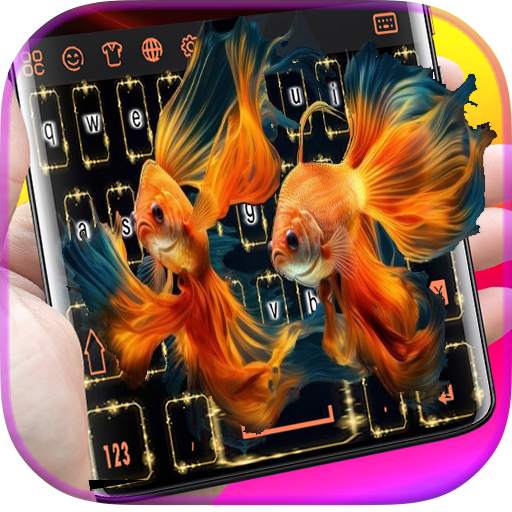 Betta Fish Love Keyboard 3.5