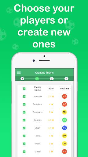 Teams Maker screenshot 2