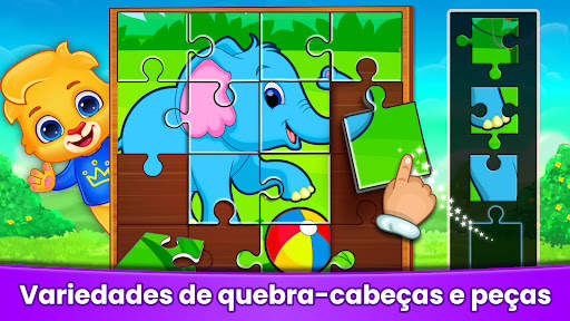 Quebra cabeça infantil jogo 3  screenshot 2