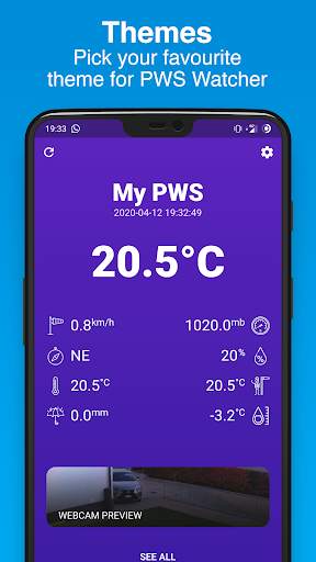 PWS Watcher ⛅️ Personal Weather Station Monitoring screenshot 6