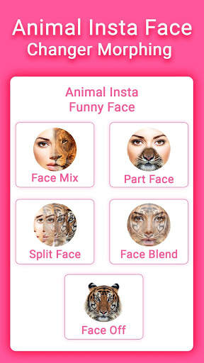 Animal Face Changer - Face Morphing - Maker App screenshot 1