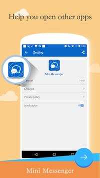 Mini Messenger स्क्रीनशॉट 3