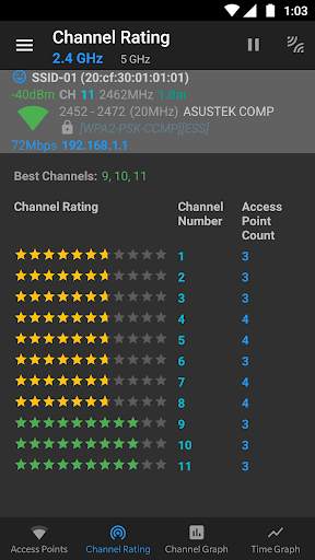 WiFi Analyzer (open-source) screenshot 3