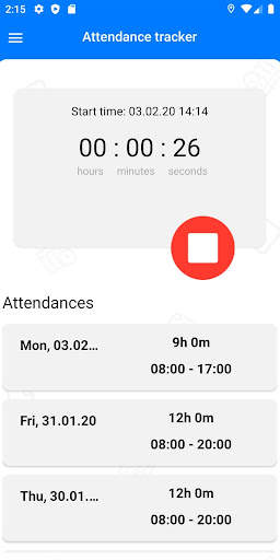 TimeTrack - Time tracker screenshot 5
