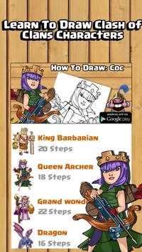 How to Draw: Clash of Clans screenshot 1