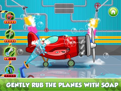Airplane wash Games for kids screenshot 4