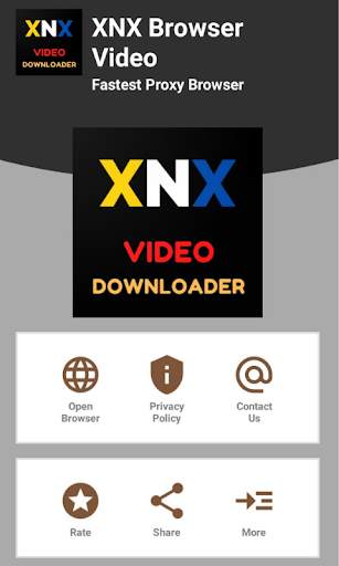 XNX Browser Video Downloader screenshot 1