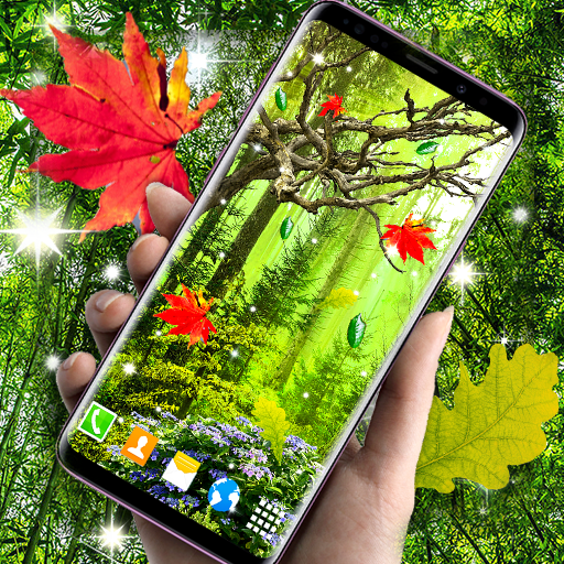 Autumn Leaves Parallax 3d icon