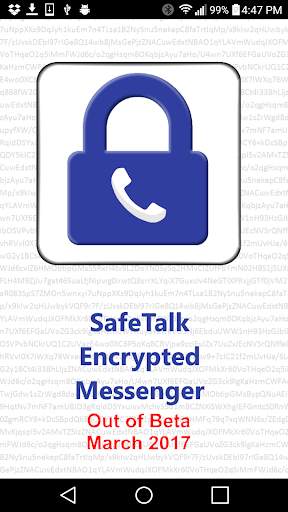 SafeTalk Encrypted Messenger screenshot 1