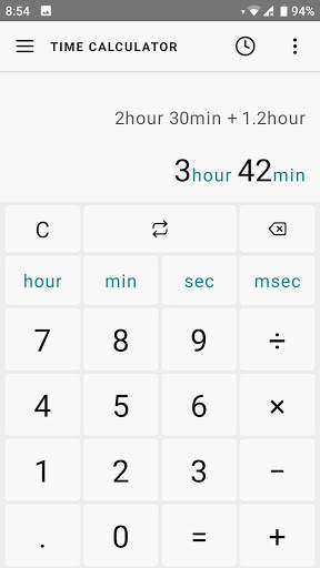 Time Calculator: Hours Work & Time Between screenshot 2