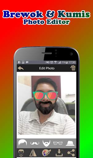 Brewok dan Kumis Photo Editor screenshot 3