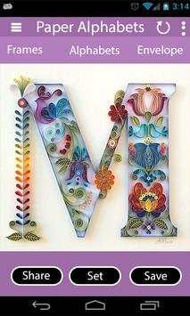 Quilling Paper Alphabets – Stylish Alphabet Design screenshot 6