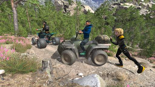 Offroad Bike Car Game Quad 4x4 screenshot 3