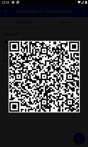 Attestation de déplacement screenshot 5