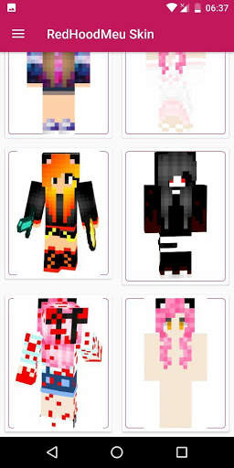 RedHoodMeu Skins for Minecraft PE screenshot 3