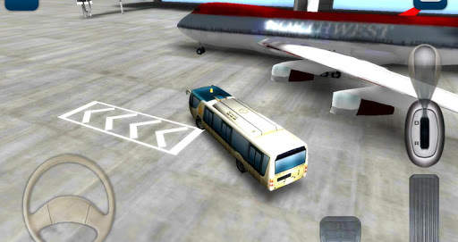 3D airport bus parking screenshot 10