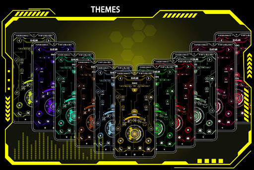 Hi-tech Innovative Launcher screenshot 2