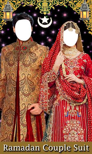 Ramadan Couple Photo Suit Free screenshot 1