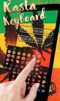 Smok Rasta Keyboard Theme - Weed Keyboard Theme screenshot 3