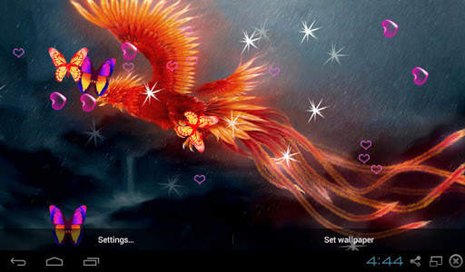 Phoenix Live Wallpaper screenshot 9