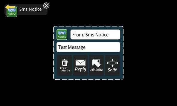 Sms Notice Lite screenshot 2