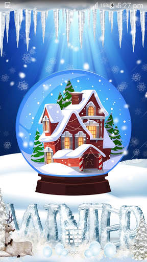 Winter Live Wallpaper screenshot 4