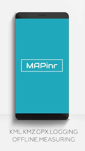MAPinr - KML/KMZ/OFFLINE screenshot 1