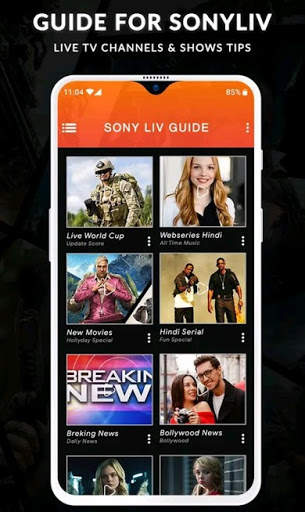 SonyLiv - Live TV Shows & Movies Guide screenshot 3