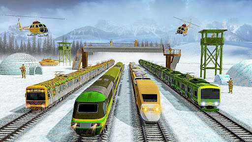 US Army Train Transport Cargo Simulator screenshot 3