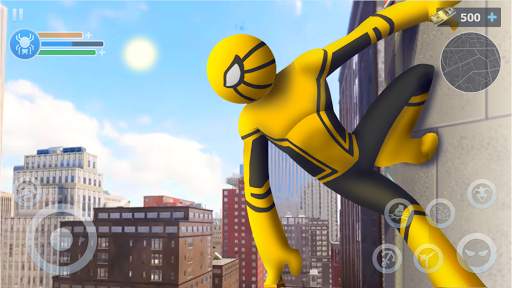 Spider Stickman Rope: Vegas Crime City Hero screenshot 3
