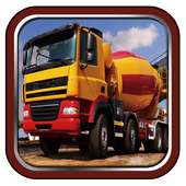 Construction Trucks  Games logo