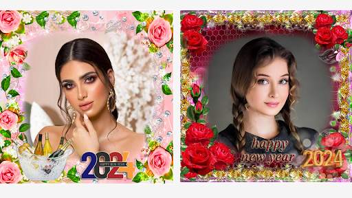 New year photo frame 2024 screenshot 7