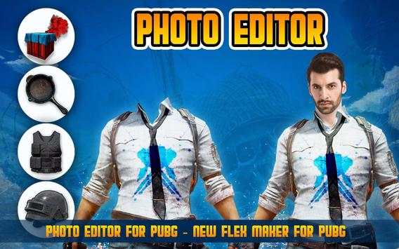 Photo Editor for PUBG - New Men suit editor स्क्रीनशॉट 1