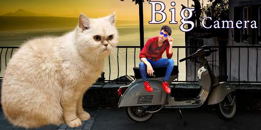 Big Camera Photo Editor - Make Me Bigger screenshot 1