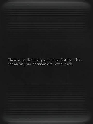 Choices That Matter - text based game screenshot 7