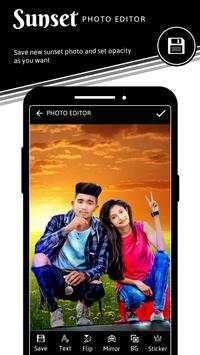 Sunset Photo Editor App 6 تصوير الشاشة
