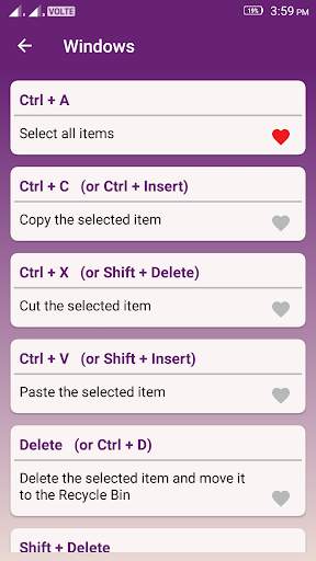 Computer Shortcut Keys - Keyboard Shortcut Offline screenshot 4