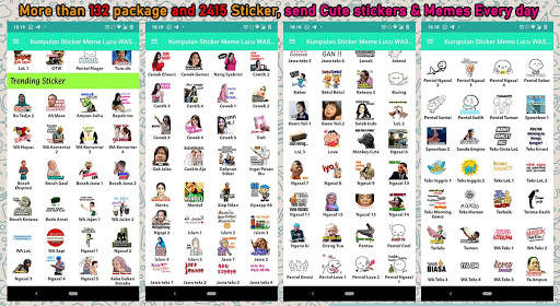 Kumpulan Sticker Meme Lucu WASticker for WhatsApp screenshot 3