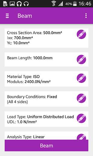 Beam Calculator Lite screenshot 13