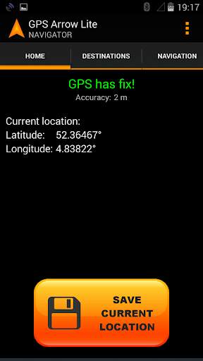 GPS Arrow Navigator LITE screenshot 1