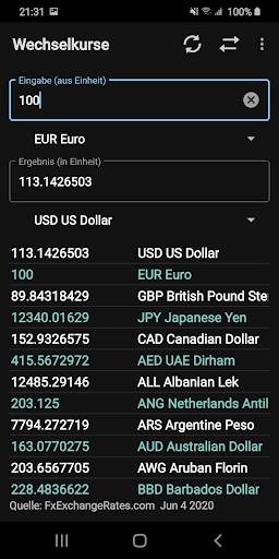 UC Pro - Einheitenumrechner screenshot 4