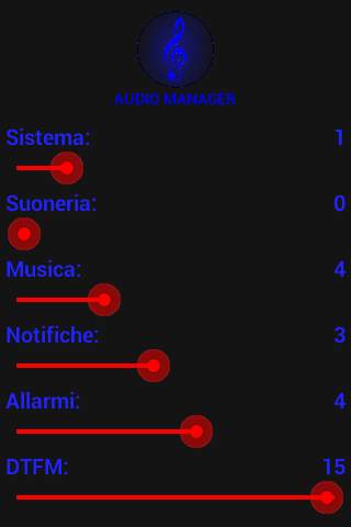 Audio Manager screenshot 2