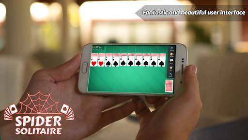Spider solitaire - card games free screenshot 4