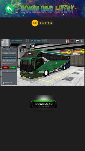 Mod Bussid SR2 xhd Tronton screenshot 5