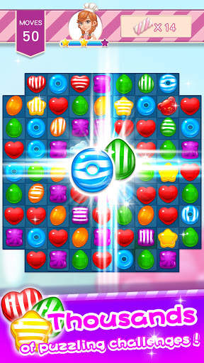 Candy Girl Saga - Free Crush 3 Game screenshot 3