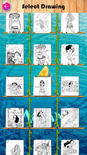mona coloring the island princess screenshot 5